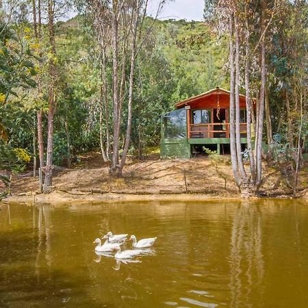 Cabana Tipo Glamping Savieza Life Experience Nemocon Eksteriør bilde