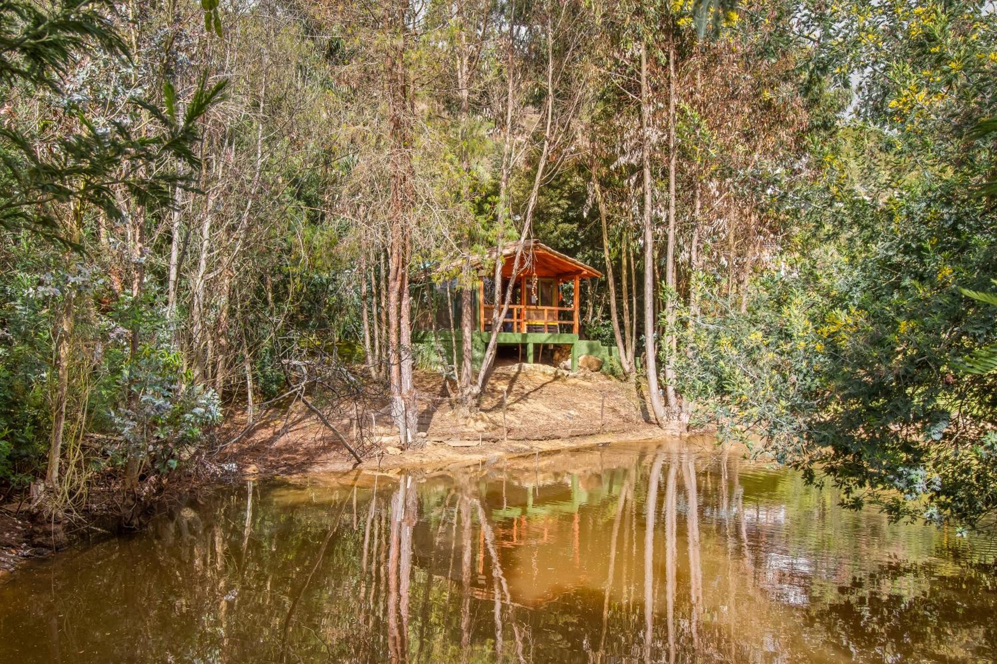 Cabana Tipo Glamping Savieza Life Experience Nemocon Eksteriør bilde