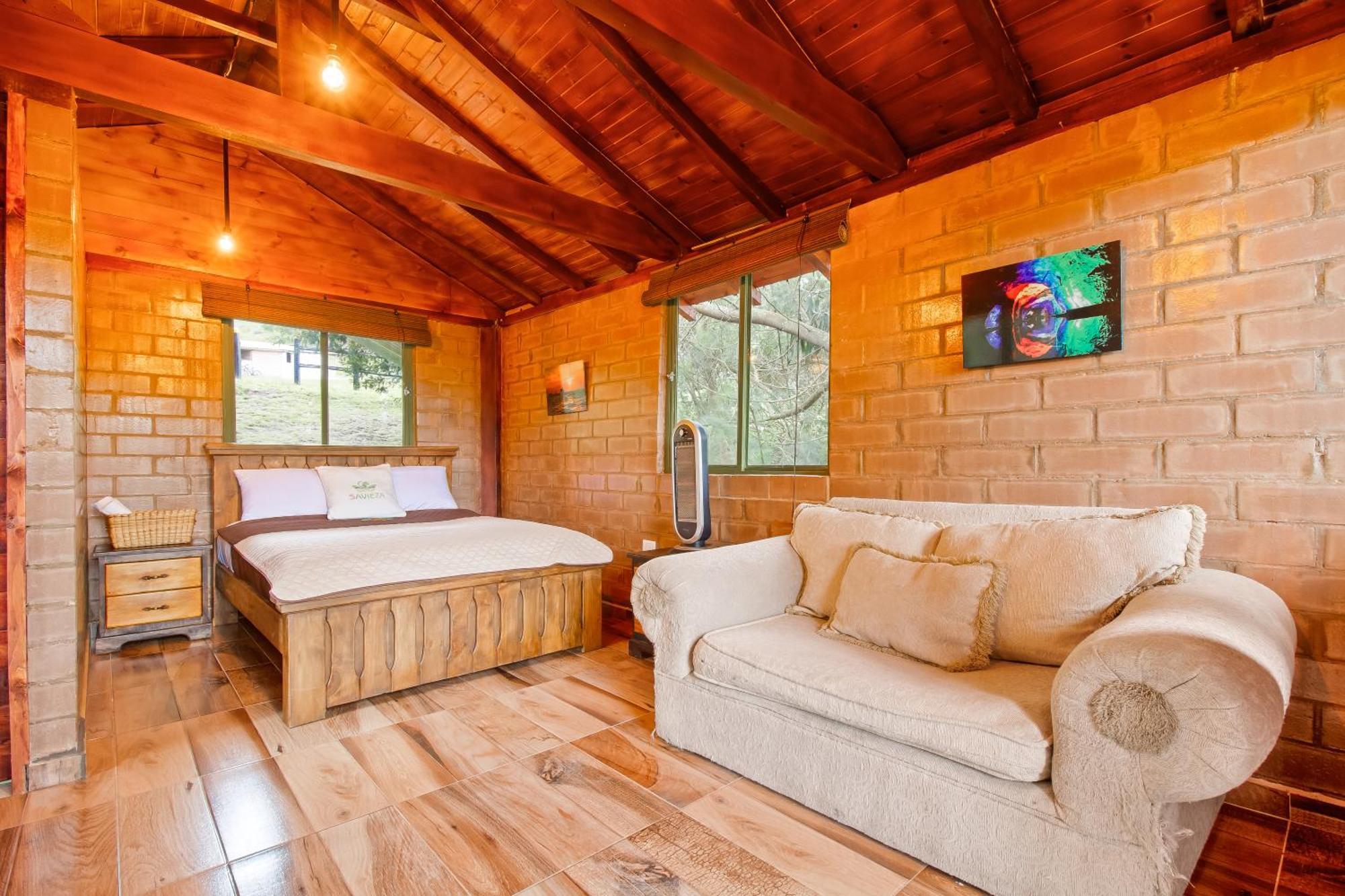Cabana Tipo Glamping Savieza Life Experience Nemocon Eksteriør bilde